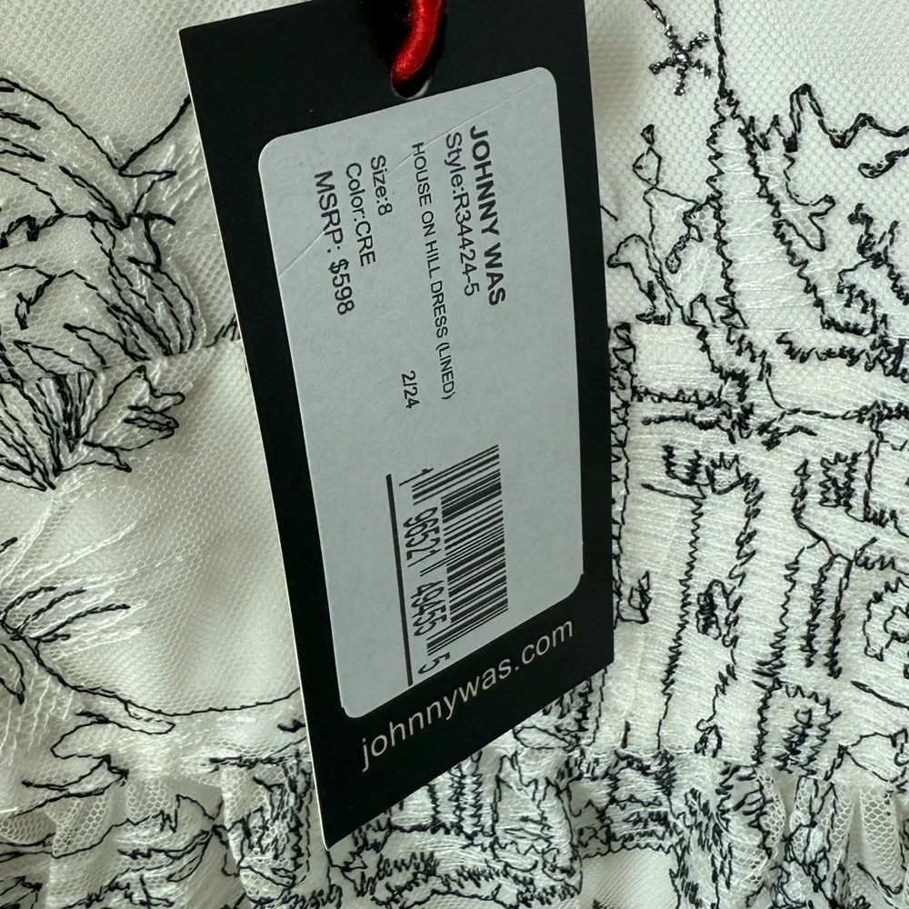 JOHNNY WAS House On The Hill Tiered Maxi Dress - Picture 8 of 9